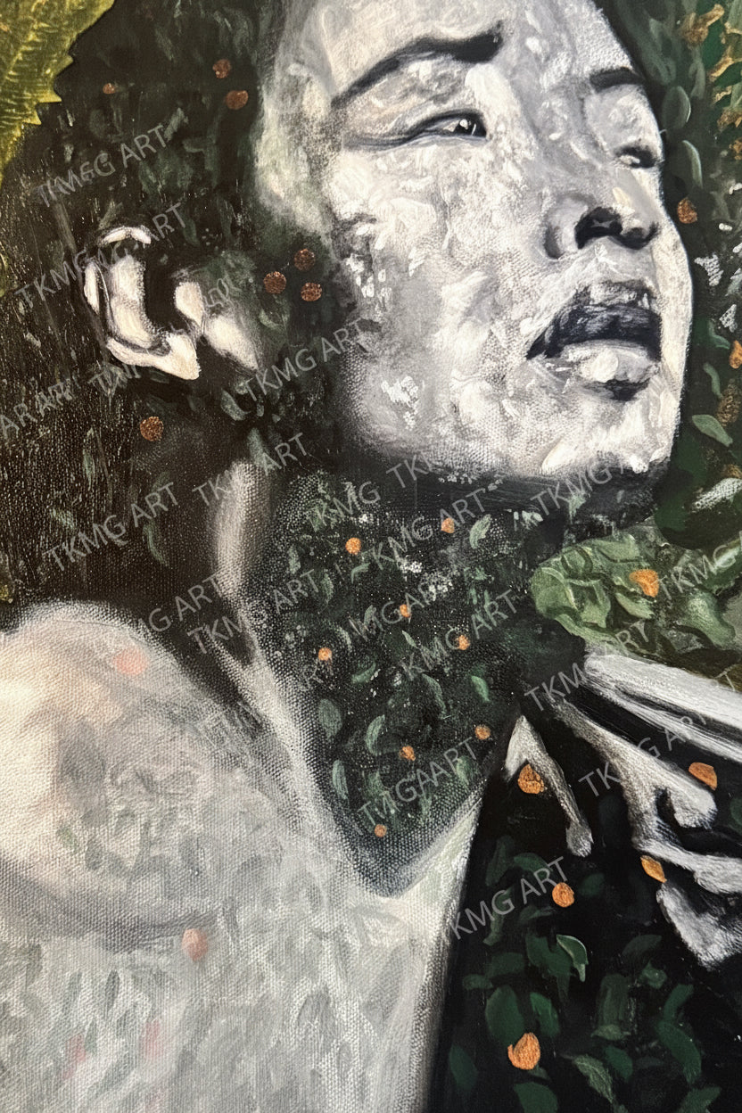 What Was Left Behind Unframed