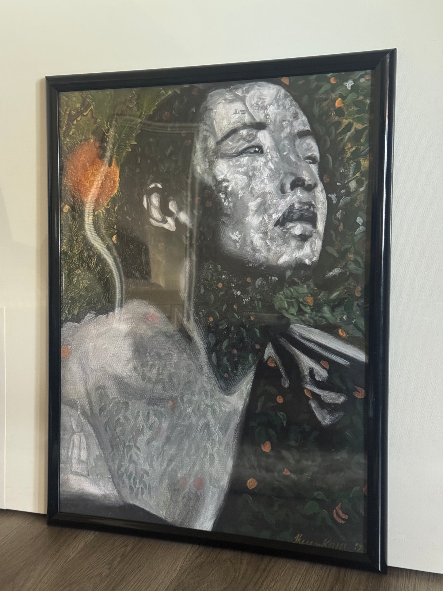 What Was Left Behind Unframed