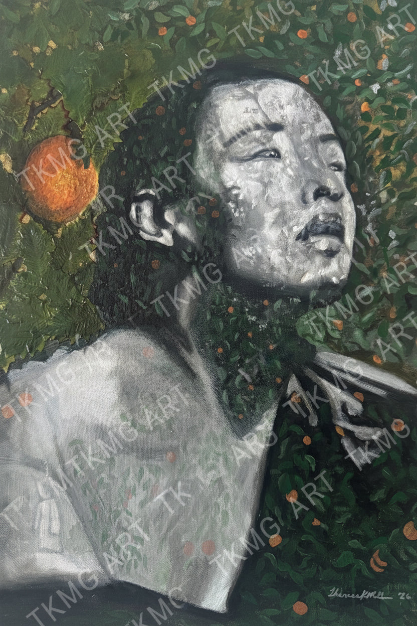 What Was Left Behind Unframed